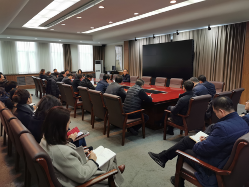 纪委书记肖继光主持召开专项工作推进会