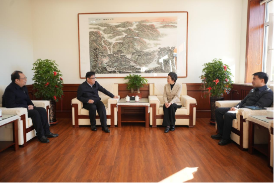辽宁教育学院党委书记于宏国一行到完美网页版调研
