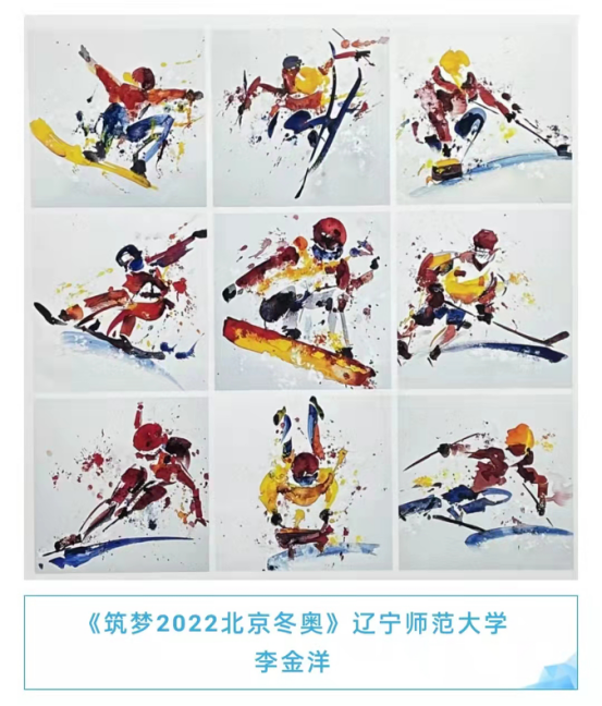 完美网页版师生在辽宁省“千人共绘冬奥蓝图”迎冬奥系列活动中荣获佳绩