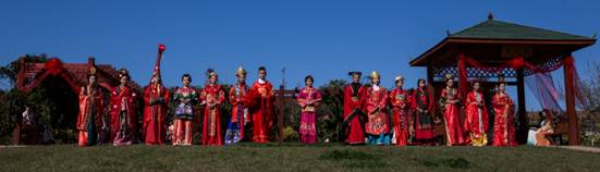 影视艺术学院在西山湖校区举办中国古代服饰文化展演