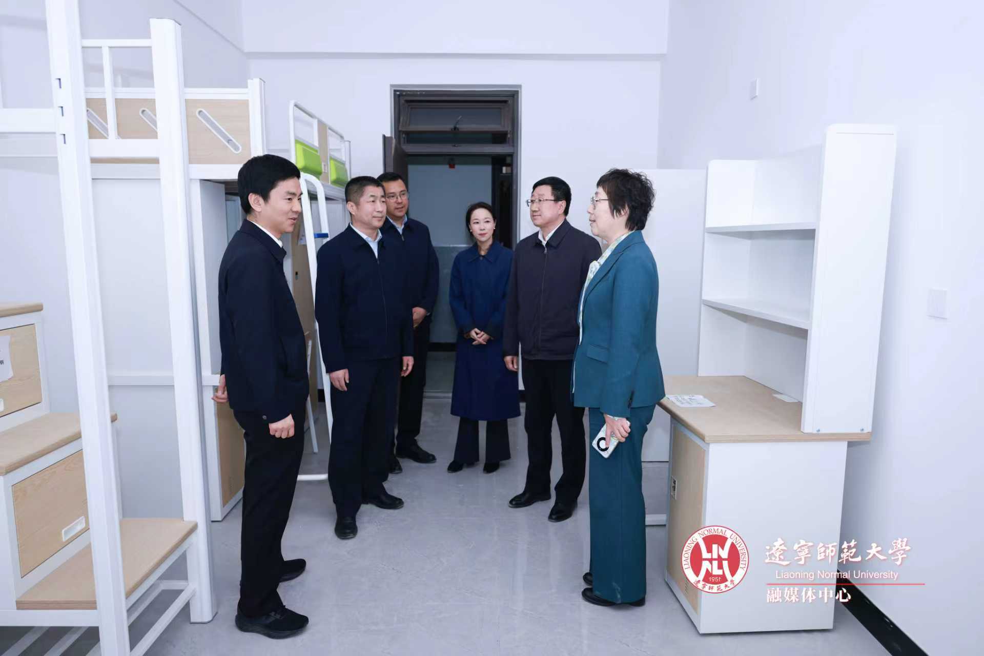 校党委书记刘宏、校长罗文波带队实地查看新建学生公寓及学科交叉与产教融合实训中心建设情况