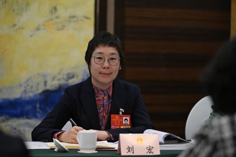 全国人大代表、党委书记刘宏参加十四届全国人大三次会议