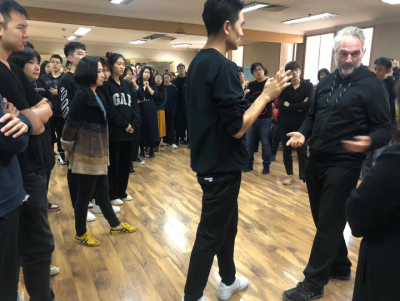 影视艺术学院师生参与德国默剧剧团工作坊及演出活动