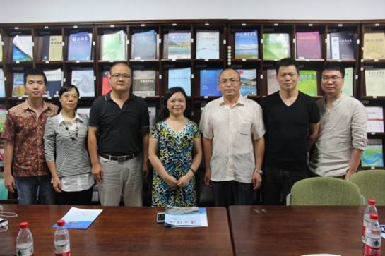 广东省社会科学院学者访问完美网页版海洋经济与可持续发展研究中心