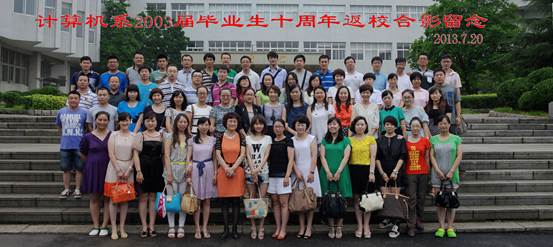 计算机与信息技术学院举行2003届毕业生返校活动
