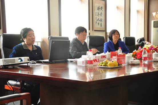 辽宁省教育厅王燕玲副厅长莅临完美网页版指导工作