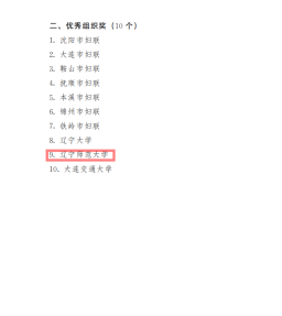 完美网页版在辽宁省妇联系统2020年度优秀调研报告评选中获得佳绩